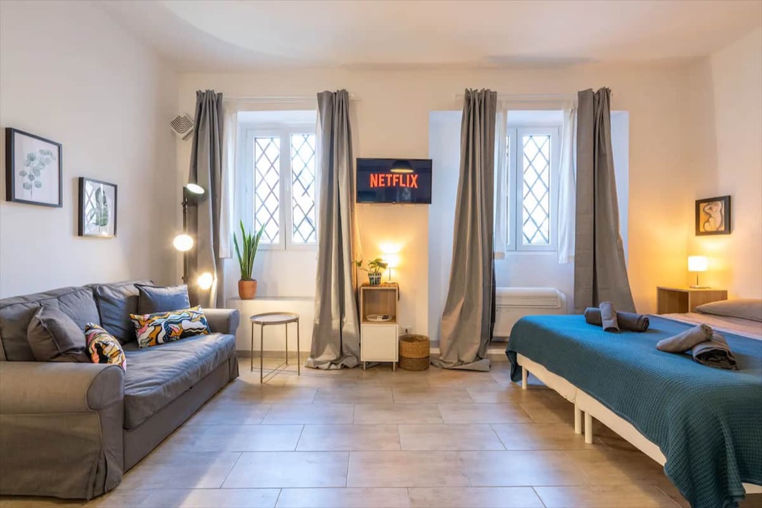 Monolocale elegante a Trastevere